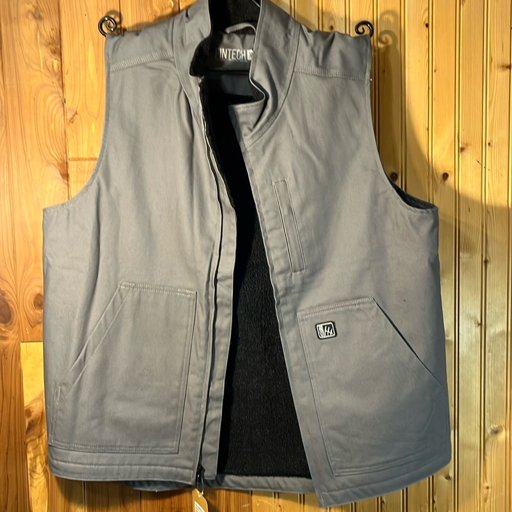 COPY - Fintech heavy duty vest gray/ black